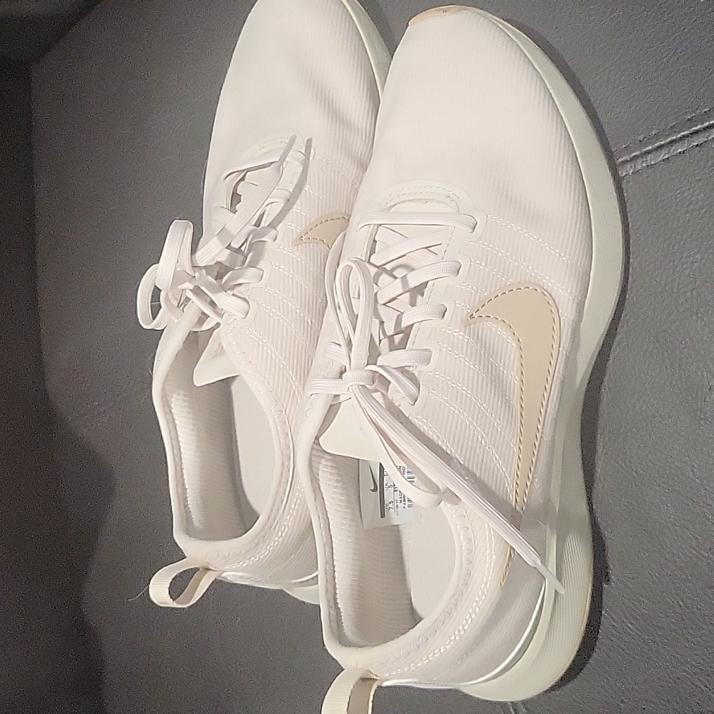 Nike Women's Athletic Shoes in White and Cream